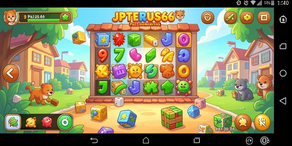 Tangkapan layar dari gameplay JPTERUS66 yang seru dan menantang.