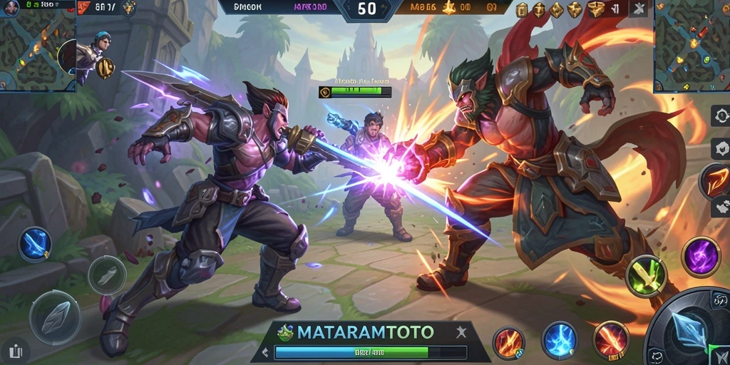 Gameplay seru dengan karakter yang beragam dan grafis menarik.