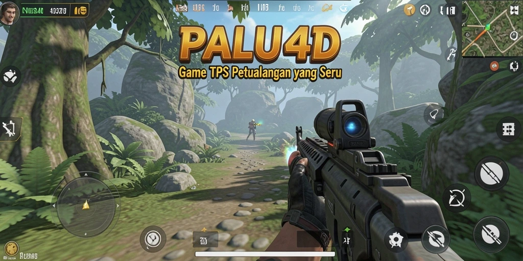 Tampilan screenshot dari gameplay intens di PALU4D.